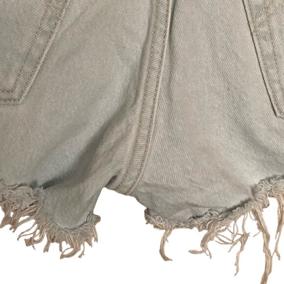 Levi’s Women’s 501 Denim Shorts Button Fly Ripped Distressed Jean Better Love 26 - Picture 10 of 16